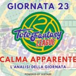 Toto Fantasy League - Giornata 23