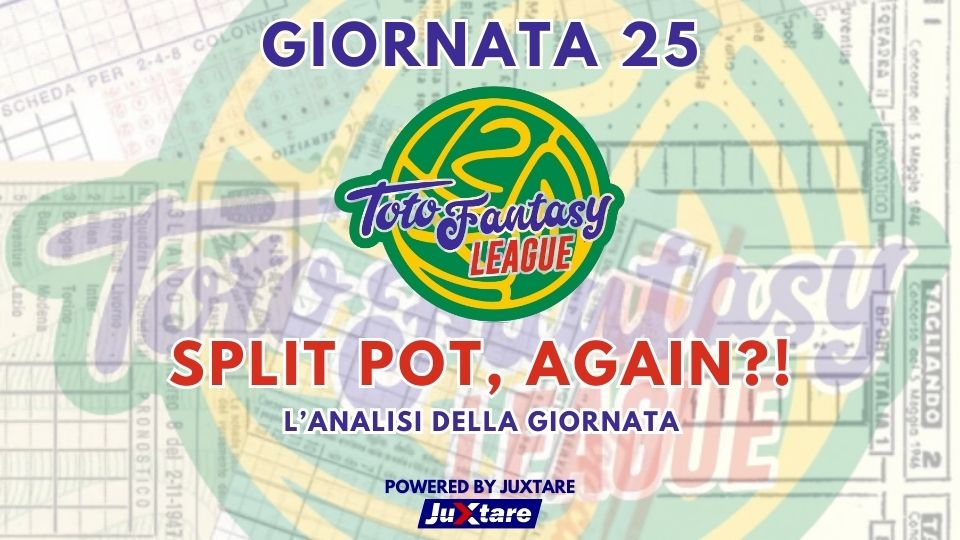 Toto Fantasy League - Giornata 25