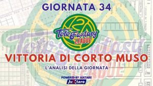 Toto Fantasy League - Giornata 34