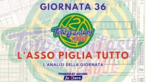 Toto Fantasy League - Giornata 36