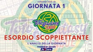 Toto Fantasy League 2025-26 - Giornata 1