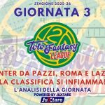 Toto Fantasy League 2025-26 - Giornata 3