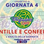 Toto Fantasy League 2025-26 - Giornata 4