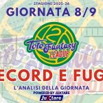 Toto Fantasy League 2025-26 - Giornata 8/9