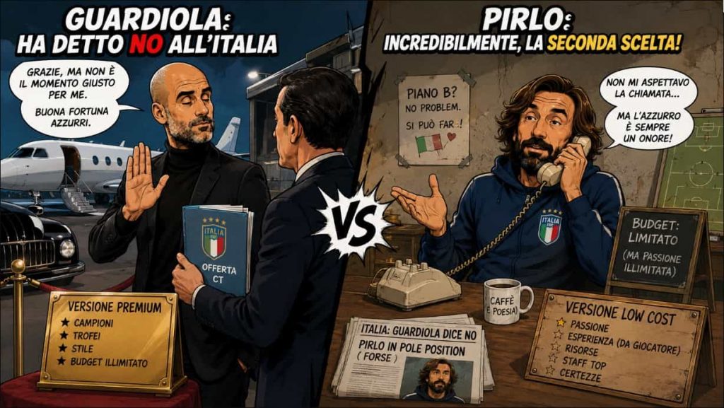 CT Italia - Guardiola vs Pirlo